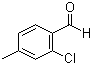 2-氯-4-甲基苯甲醛分子结构 (CAS 50817-80-6)