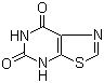 噻唑并[5,4-d]嘧啶-5,7(4H,6H)-二酮分子结构 (CAS 5082-82-6)