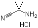 2-氨基-2-甲基丙腈盐酸盐分子结构 (CAS 50846-36-1)