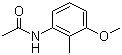 3-甲氧基-2-甲基乙酰苯胺分子结构 (CAS 50868-74-1)