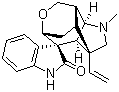 钩吻碱分子结构 (CAS 509-15-9)