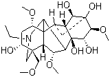 乌头原碱分子结构 (CAS 509-20-6)