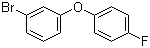 3-溴-4'-氟二苯醚分子结构 (CAS 50904-38-6)