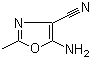 5-氨基-2-甲基恶唑-4-甲腈分子结构 (CAS 5098-16-8)