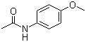 4'-甲氧基乙酰苯胺分子结构 (CAS 51-66-1)