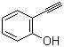 2-乙炔基苯酚分子结构 (CAS 5101-44-0)