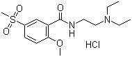 盐酸硫必利分子结构 (CAS 51012-33-0)