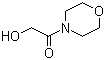 结构式 CAS# 51068-78-1, 4-(羟基乙酰基)吗啉