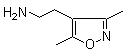 2-(3,5-二甲基异噁唑-4-基)乙胺分子结构 (CAS 510717-69-8)