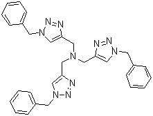 结构式 CAS# 510758-28-8, 三(苄基三唑基甲基)胺