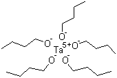 结构式 CAS# 51094-78-1, 丁醇钽