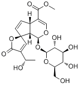 Plumieride molecular structure (CAS 511-89-7)