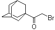 1-金刚烷基溴甲基甲酮分子结构 (CAS 5122-82-7)