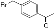 4'-(溴甲基)苯乙酮分子结构 (CAS 51229-51-7)