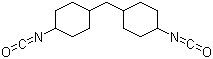 4,4-二异氰酸酯二环己基甲烷分子结构 (CAS 5124-30-1)
