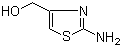 2-氨基-4-羟甲基噻唑分子结构 (CAS 51307-43-8)
