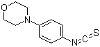 4-吗啉基苯基异硫氰酸酯分子结构 (CAS 51317-66-9)