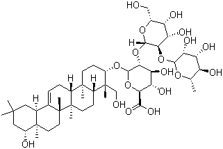 大豆皂苷 Bb分子结构 (CAS 51330-27-9)