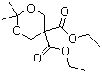 2,2-二甲基-[1,3]二恶烷-5,5-二甲酸二乙酯分子结构 (CAS 51335-75-2)