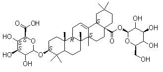 竹节参皂苷 Ⅳ分子结构 (CAS 51415-02-2)