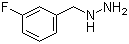 3-氟苄肼分子结构 (CAS 51421-16-0)