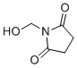N-Hydroxymethylsuccinimide N-羟基甲基琥珀酰亚胺分子结构 (CAS 5146-68-9)