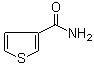 3-噻吩甲酰胺分子结构 (CAS 51460-47-0)
