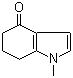 1-甲基-1,5,6,7-四氢吲哚-4-酮分子结构 (CAS 51471-08-0)