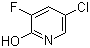 5-氯-3-氟-2-羟基吡啶分子结构 (CAS 514797-96-7)