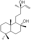 香紫苏醇分子结构 (CAS 515-03-7)