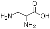 2,3-二氨基丙酸分子结构 (CAS 515-94-6)