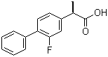 氟比洛芬分子结构 (CAS 51543-40-9)