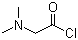 (二甲基氨基)乙酰氯分子结构 (CAS 51552-16-0)