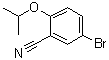 5-溴-2-异丙氧基苯甲腈分子结构 (CAS 515832-52-7)