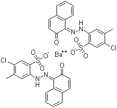 颜料红 53:1分子结构 (CAS 5160-02-1)
