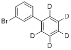2',3',4',5',6'-五氘代-3-溴-1,1'-联苯分子结构 (CAS 51624-39-6)