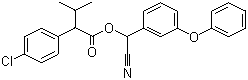 氰戊菊酯分子结构 (CAS 51630-58-1)