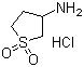 结构式 CAS# 51642-03-6, 3-氨基环丁砜盐酸盐