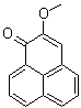 结构式 CAS# 51652-39-2, 2-甲氧基非那烯酮