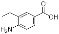 4-氨基-3-乙基苯甲酸分子结构 (CAS 51688-75-6)