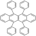 红荧烯分子结构 (CAS 517-51-1)