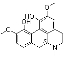 紫堇块茎碱分子结构 (CAS 517-56-6)