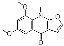 异斑点沸林草碱分子结构 (CAS 518-96-7)