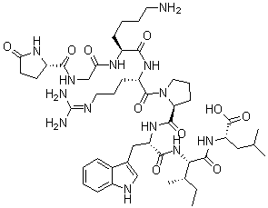 Xenopsin (Xenopus amieti) molecular structure (CAS 51827-01-1)