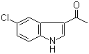 3-Acetyl-5-chloroindole molecular structure (CAS 51843-24-4)