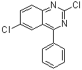 2,6-二氯-4-苯基喹唑啉分子结构 (CAS 5185-54-6)