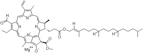 叶绿素 B分子结构 (CAS 519-62-0)