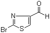 结构式 CAS# 5198-80-1, 2-溴噻唑-4-甲醛; 2-溴-4-醛基噻唑