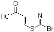 2-溴-4-噻唑羧酸分子结构 (CAS 5198-88-9)