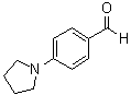 4-(1-吡咯烷基)苯甲醛分子结构 (CAS 51980-54-2)
